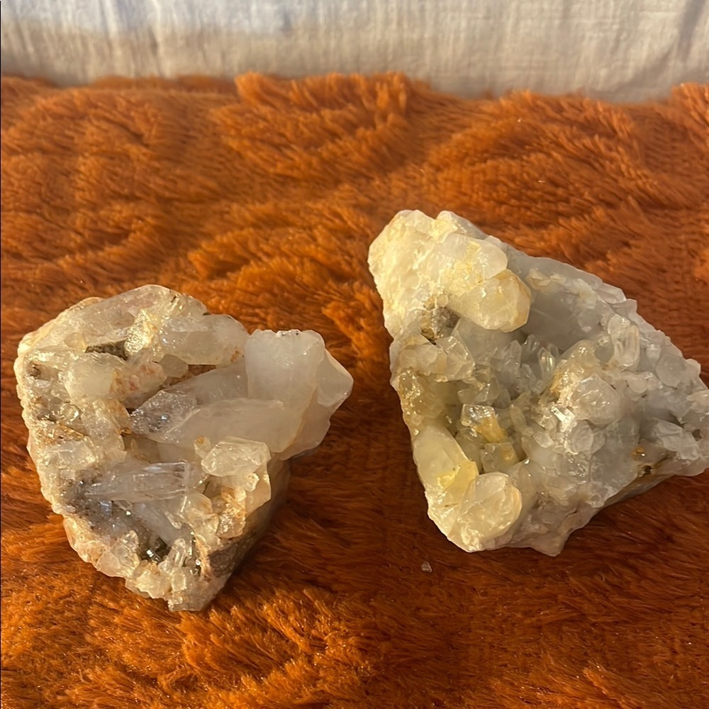 Quartz Crystal Clusters -Home Decor Accent-collectibles